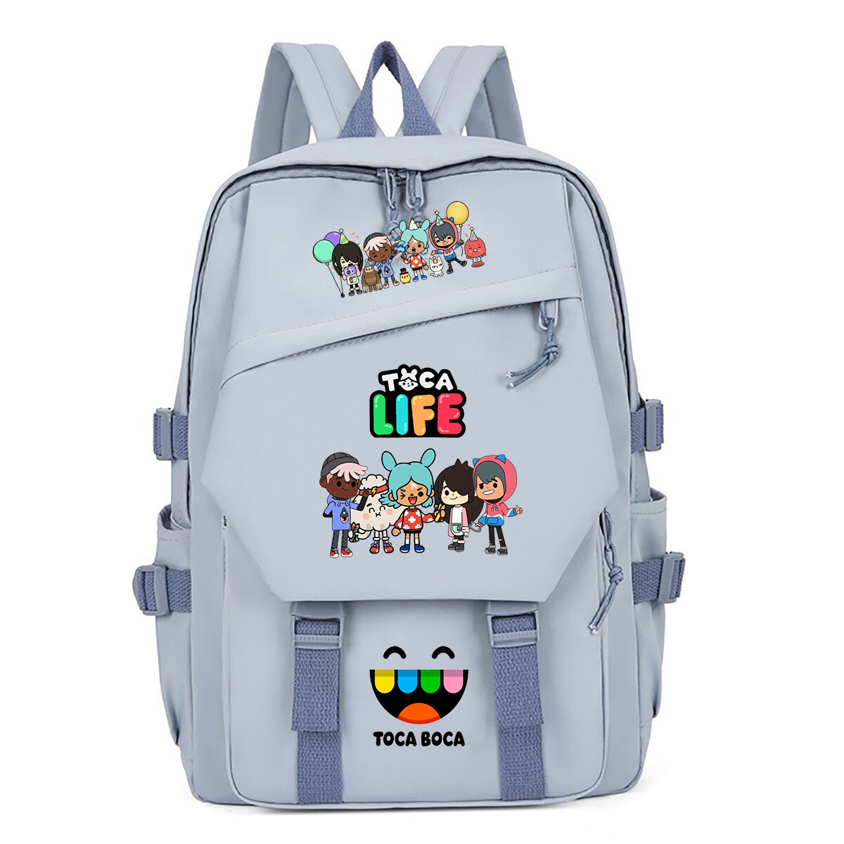 Korean Girl Lifestyle - Toca Life Dünya Baskı Sırt Çantası