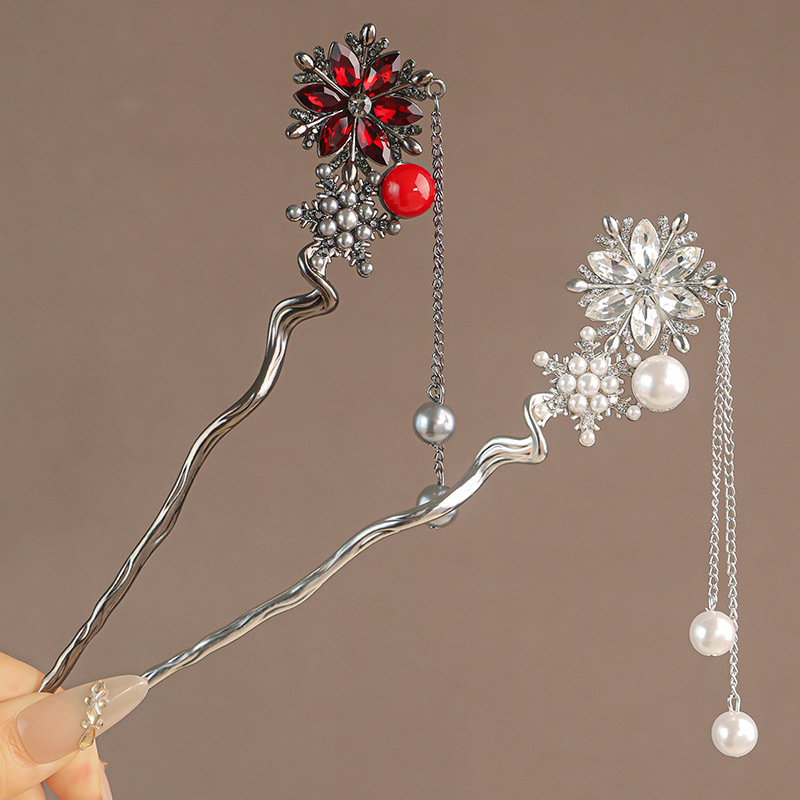 Zarif Saçaklı Kar Tanesi Saç T - Hanbok Hair Pin incelemesi ve fiyatı