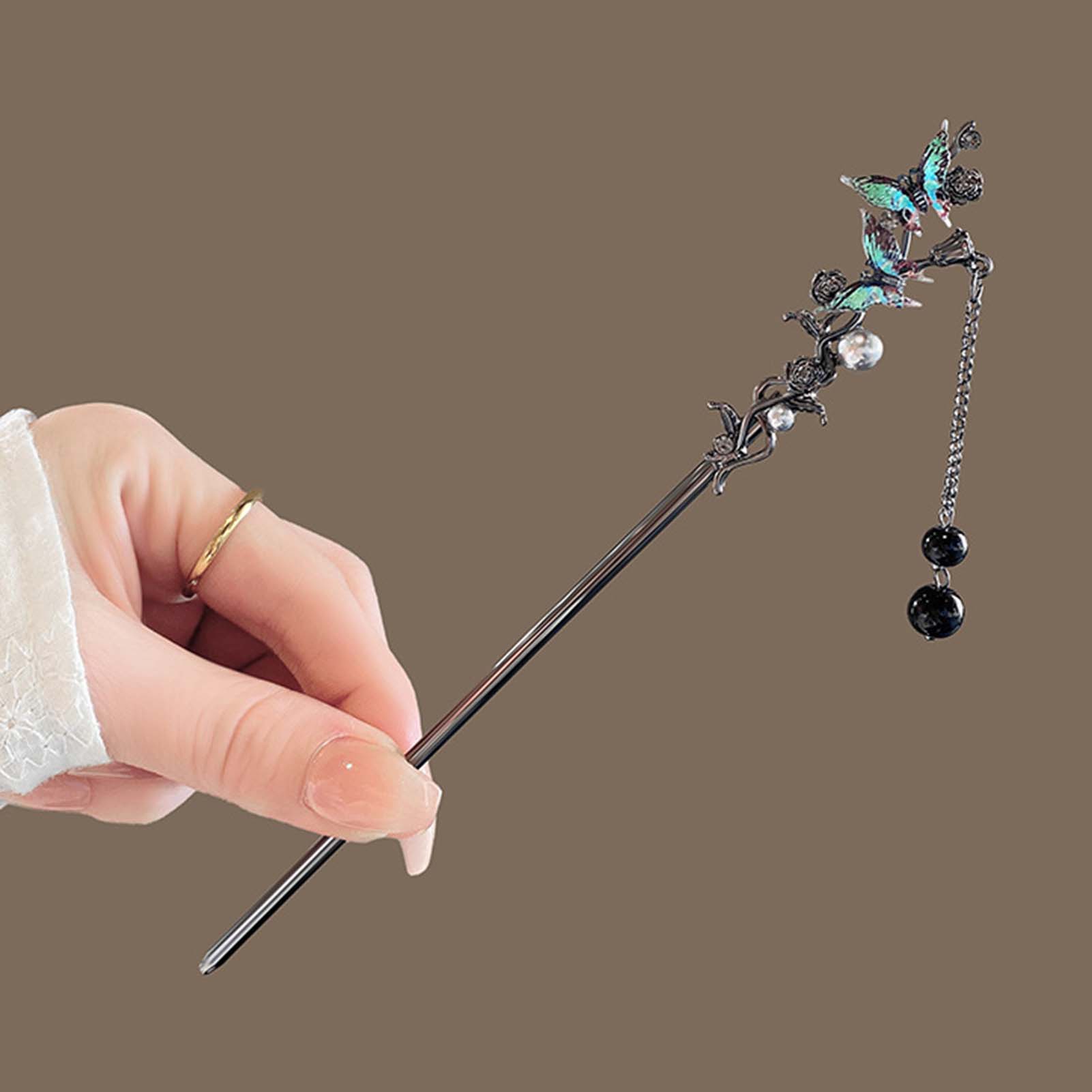 Kelebek püskül saç tokası saç  - Hanbok Hair Pin incelemesi ve fiyatı