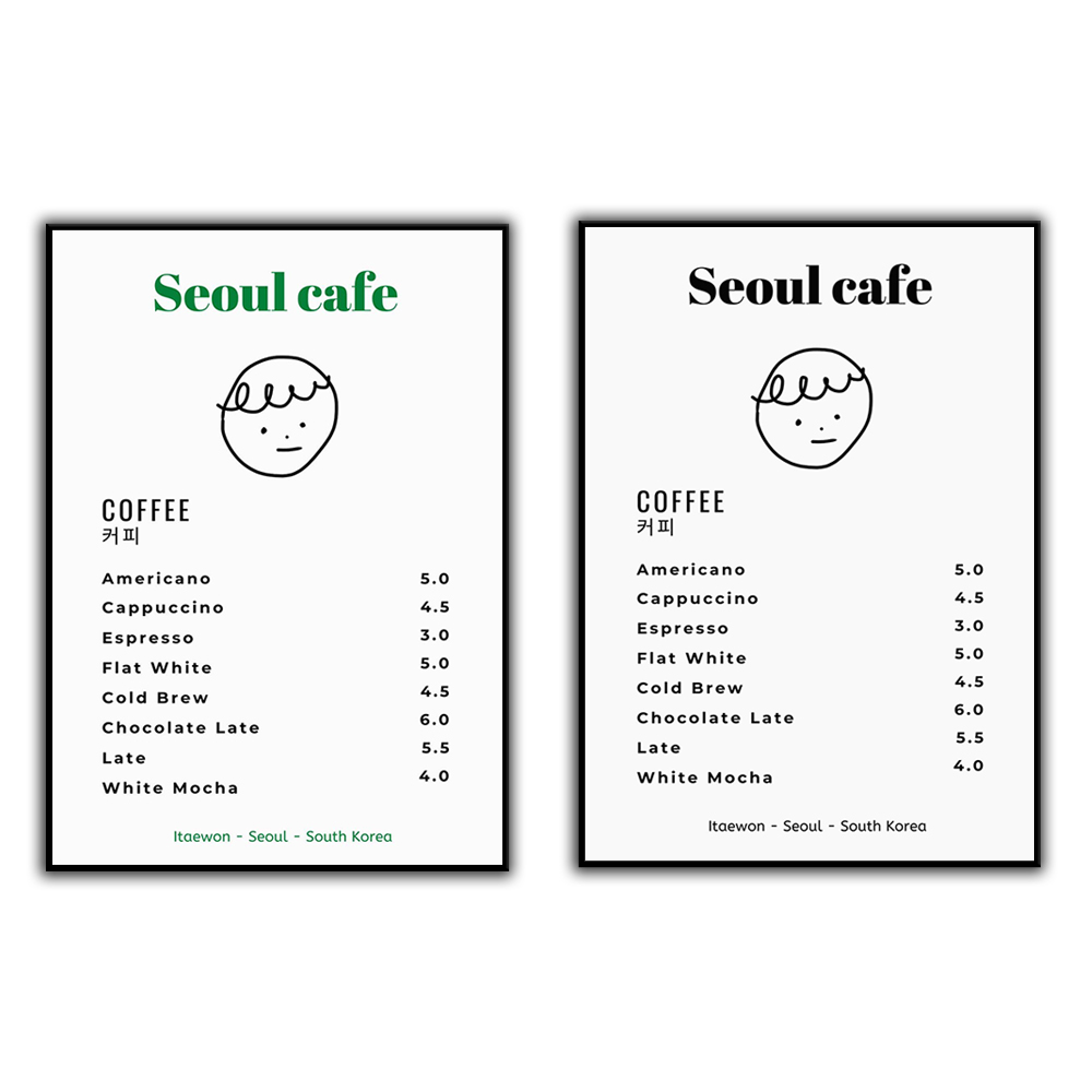 Seul Cafe Baskı Duvar Sanatı Y - South Korea Lifestyle incelemesi ve fiyatı