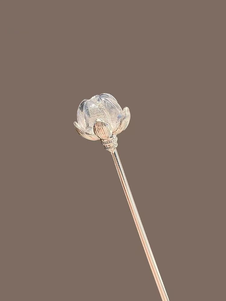 Kadınlar için Kristal Lotus Sa - Hanbok Hair Pin incelemesi ve fiyatı