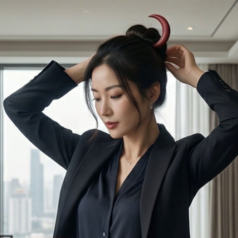 Zarif Hilal Saç Çatalı El Oyma - Hanbok Hair Pin incelemesi ve fiyatı
